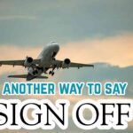 another way to say sign off
