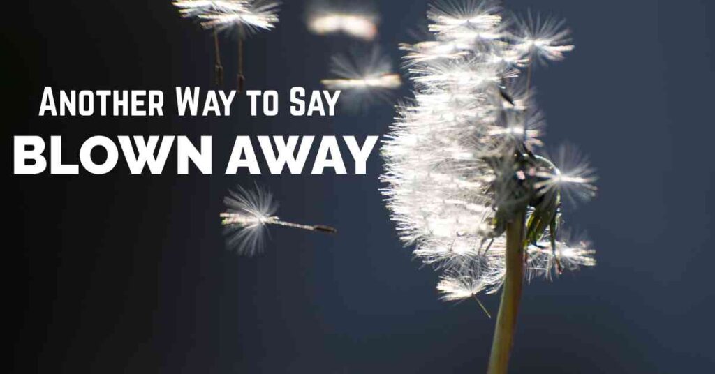 Another Way to Say Blown Away