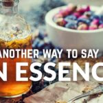 another way to say In Essence