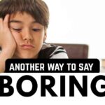 another way to say boring