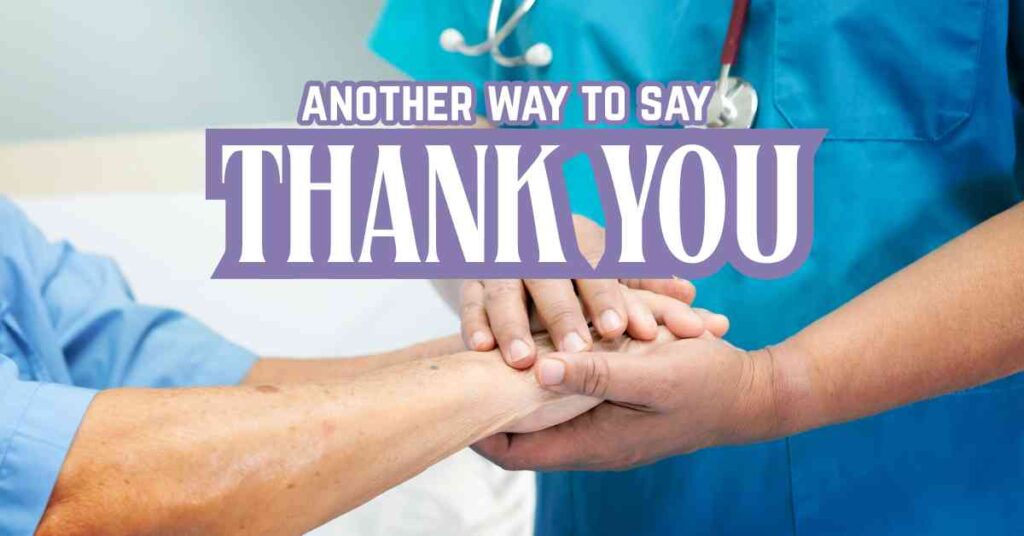 another way to say thank you