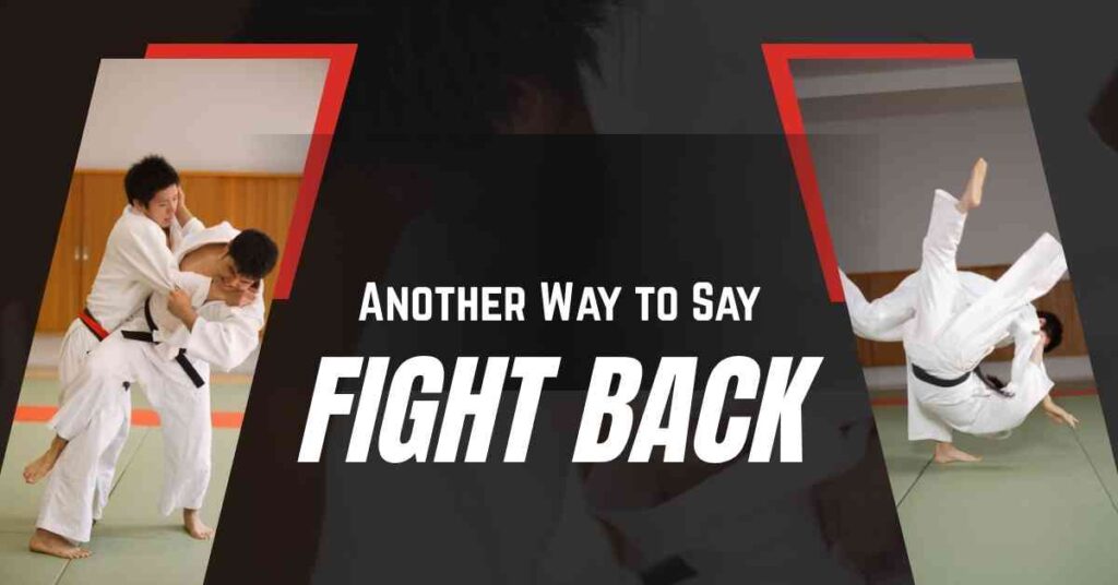 Another Way to Say Fight Back