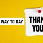 another way to say thank you