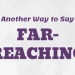 Another Way to Say Far Reaching