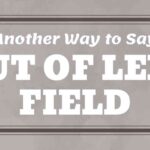 Another Way to Say Out of Left Field
