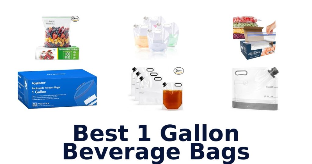 best 1 gallon beverage bags