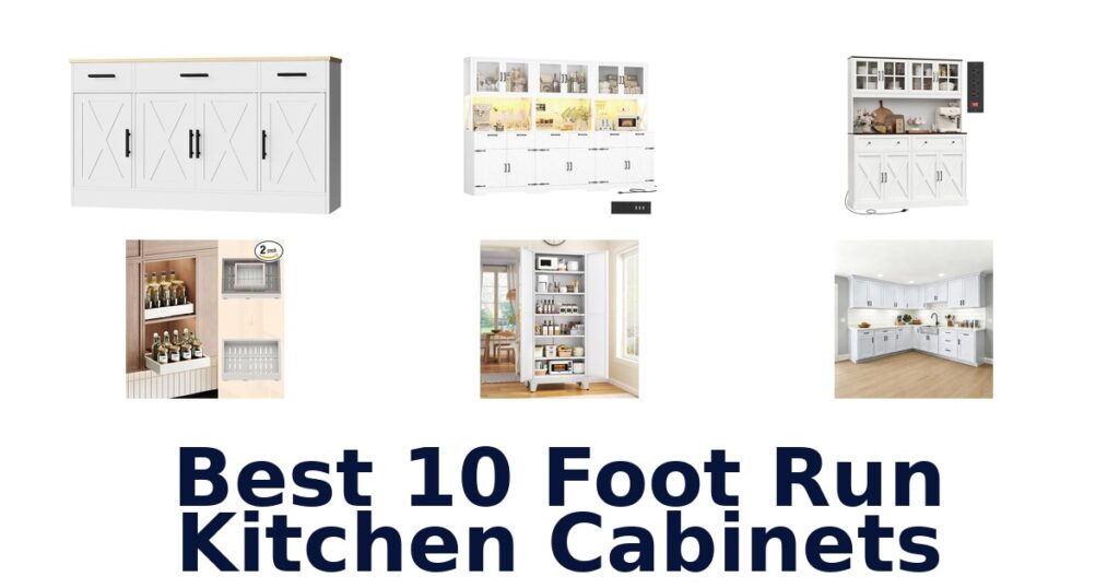 best 10 foot run kitchen cabinets