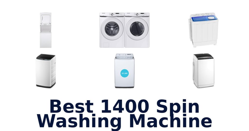 best 1400 spin washing machine