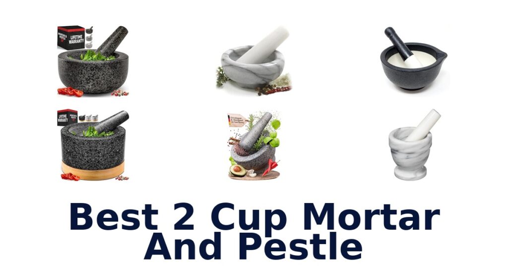 best 2 cup mortar and pestle