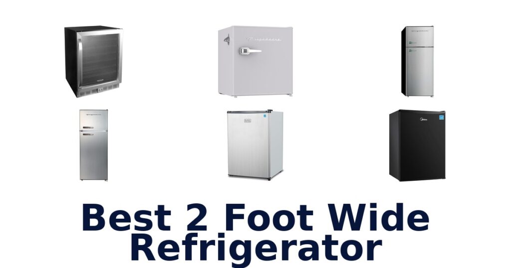 best 2 foot wide refrigerator