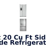 best 20 cu ft side by side refrigerator