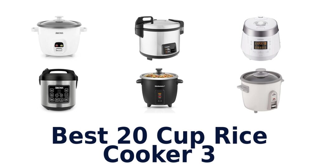 best 20 cup rice cooker 3