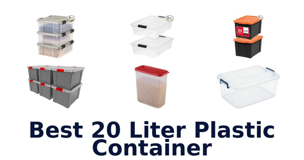 best 20 liter plastic container