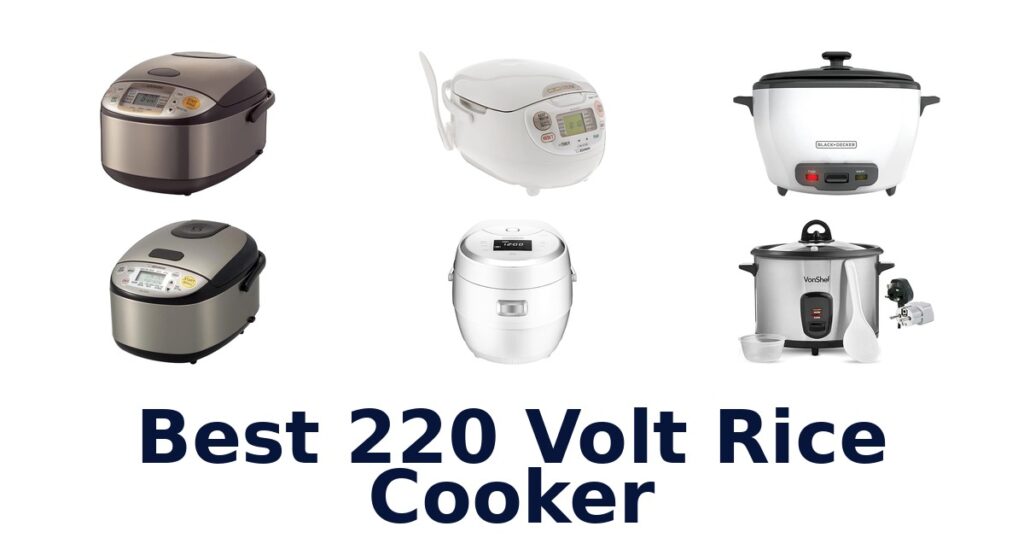 best 220 volt rice cooker