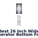 best 26 inch wide refrigerator bottom freezer