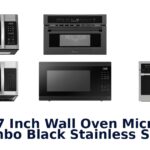 best 27 inch wall oven microwave combo black stainless steel