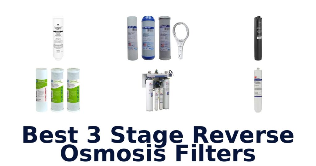 best 3 stage reverse osmosis filters