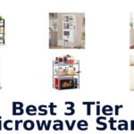 best 3 tier microwave stand