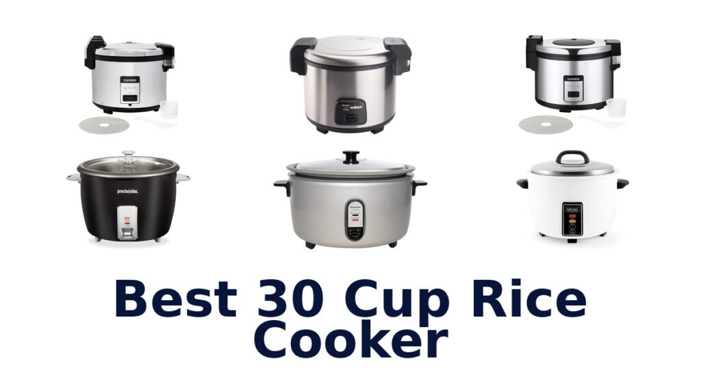 best 30 cup rice cooker