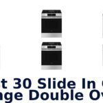 best 30 slide in gas range double oven