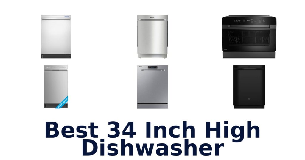 best 34 inch high dishwasher