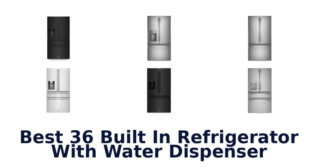 best 36 built in refrigerator with water dispenser