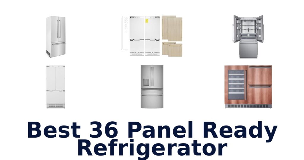 best 36 panel ready refrigerator