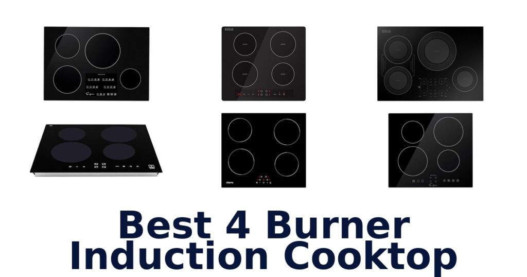 best 4 burner induction cooktop