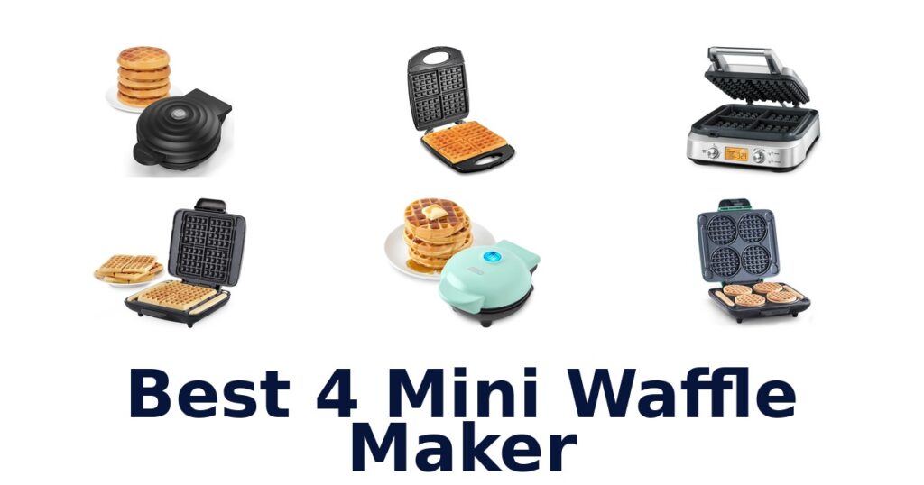 best 4 mini waffle maker