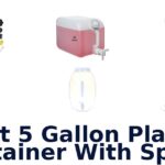 best 5 gallon plastic container with spigot