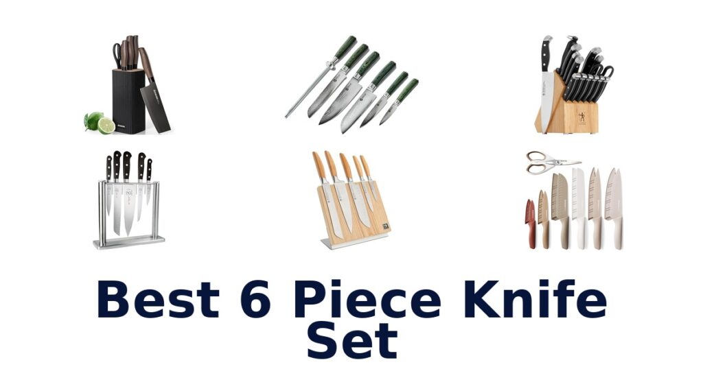 best 6 piece knife set