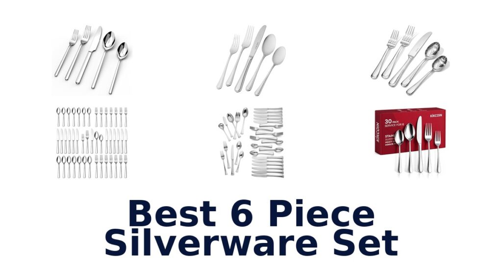 best 6 piece silverware set
