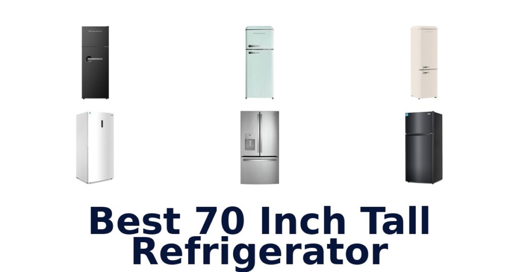 best 70 inch tall refrigerator