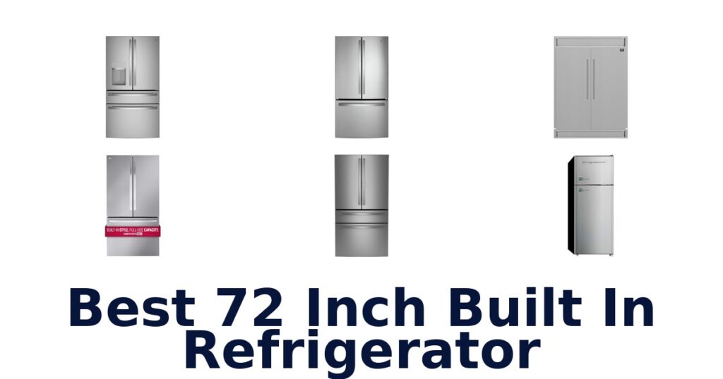 best 72 inch built in refrigerator