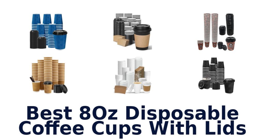 best 8oz disposable coffee cups with lids