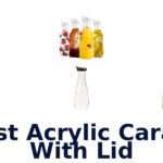 best acrylic carafe with lid