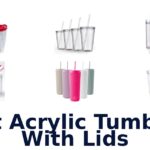best acrylic tumblers with lids
