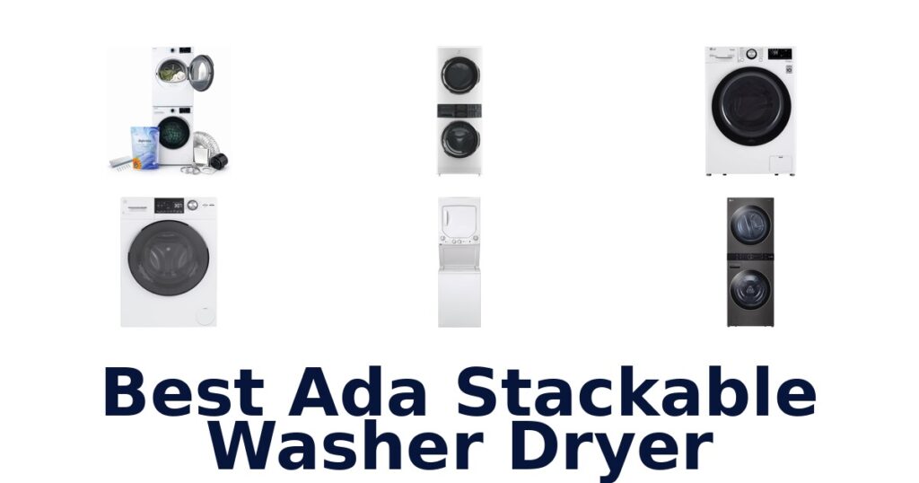 best ada stackable washer dryer
