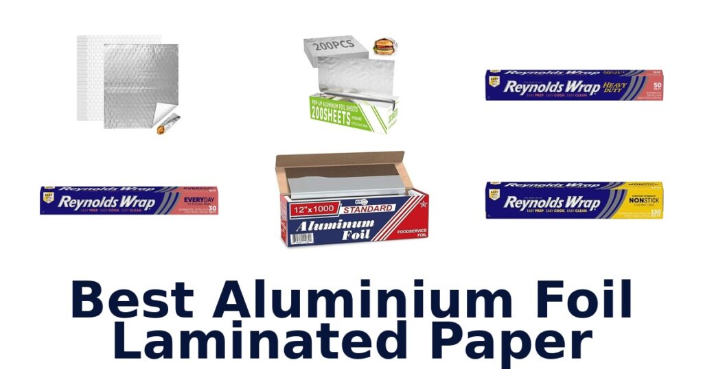 best aluminium foil laminated paper