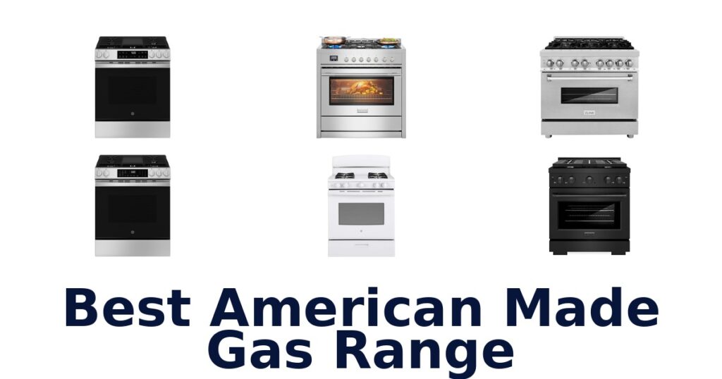 best american made gas range