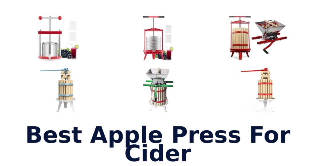 best apple press for cider