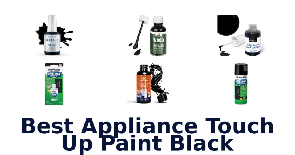 best appliance touch up paint black