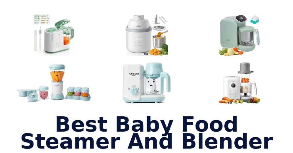 best baby food steamer and blender