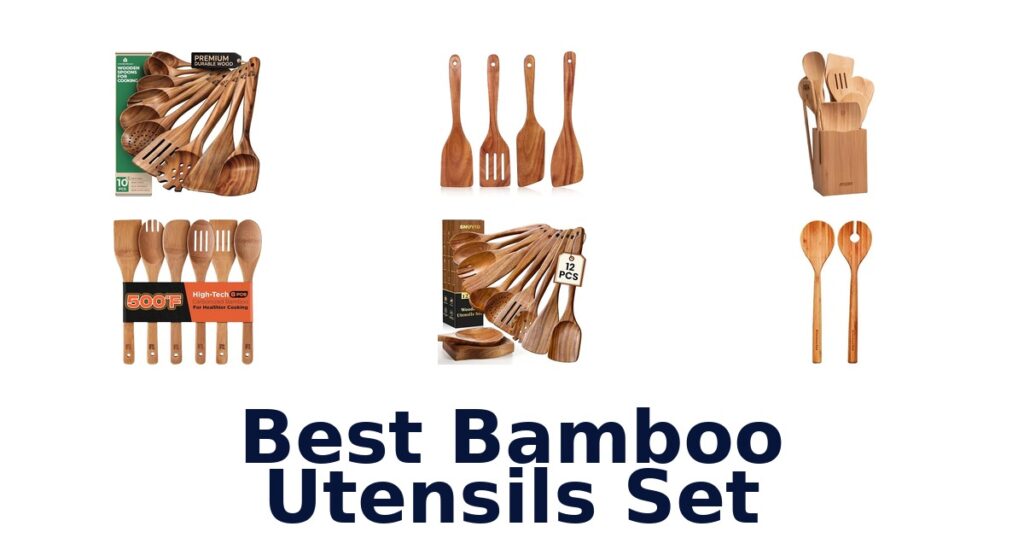 best bamboo utensils set