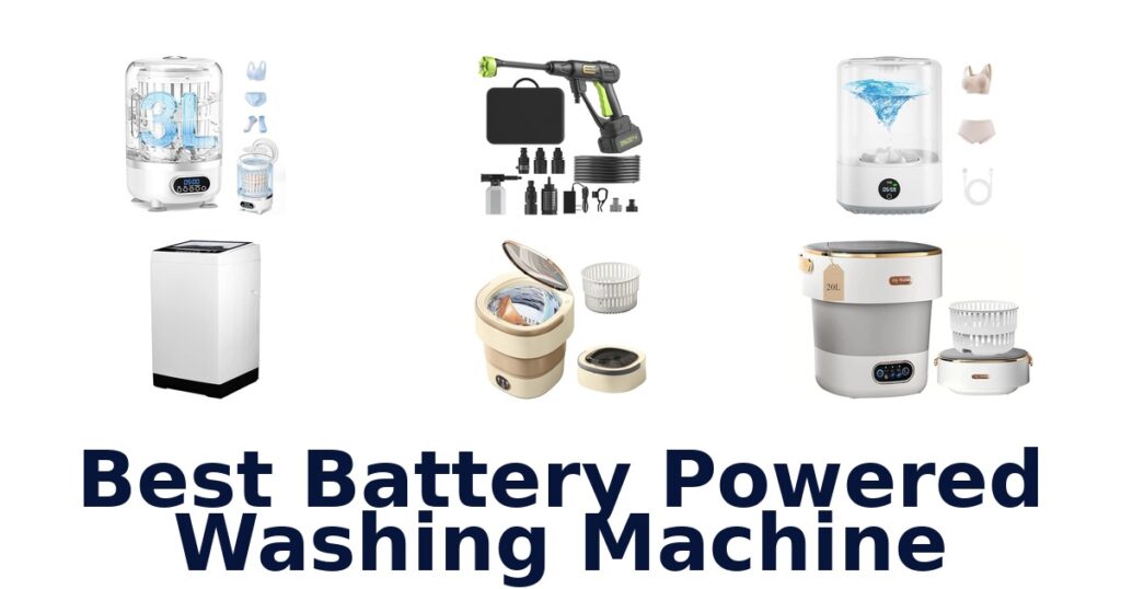 best battery powered washing machine