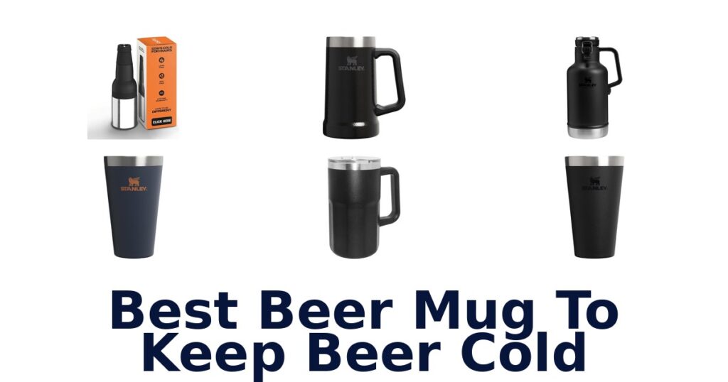 best beer mug to keep beer cold