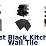 best black kitchen wall tile