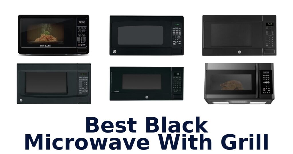 best black microwave with grill