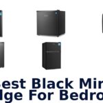best black mini fridge for bedroom
