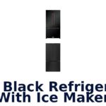 best black refrigerator with ice maker
